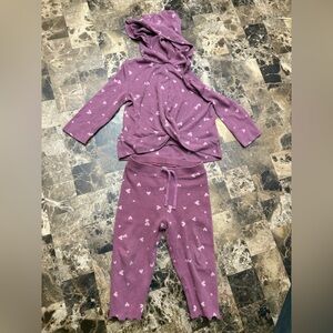 Oshkosh B’gosh matching set legging and longsleeve 12 months